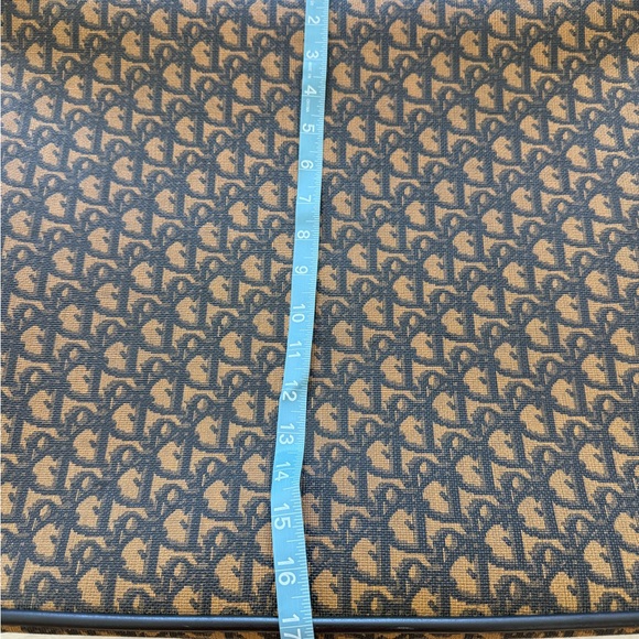 Vintage 1970s Christian Dior Diorissimo Pullman Suitcase 100% Authentic 28x18x8 - Picture 15 of 16